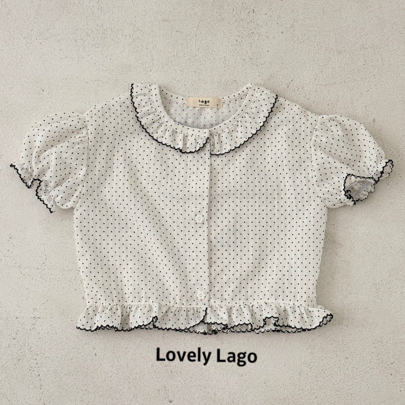 lago / pincot blouse【for kids&Jr. 】