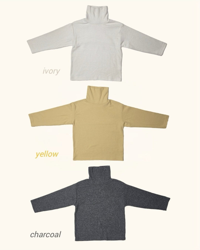 by mimi  / mocha polar tee【for kids , jr】