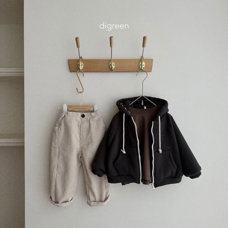 digreen / corduroy pants
