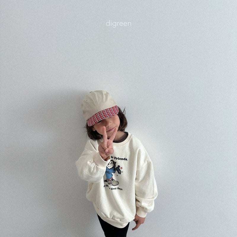digreen / under check cap【for kids】