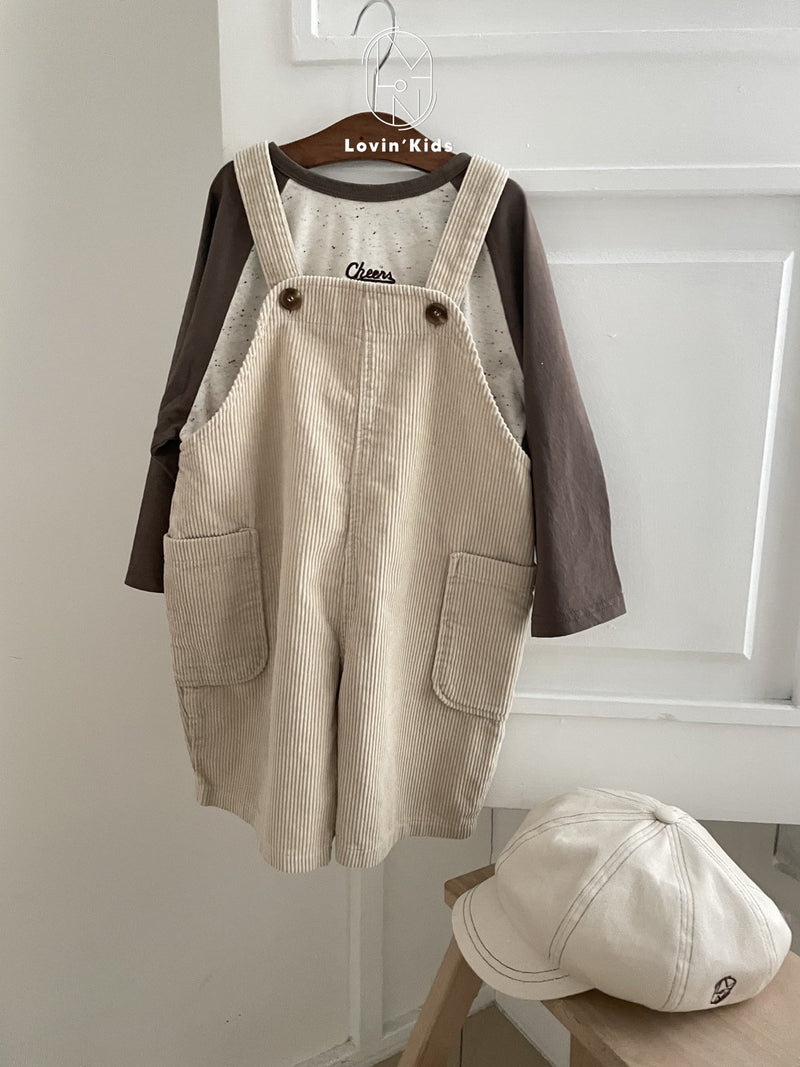 lovin / cheers raglan t-shirt【for kids & adult】