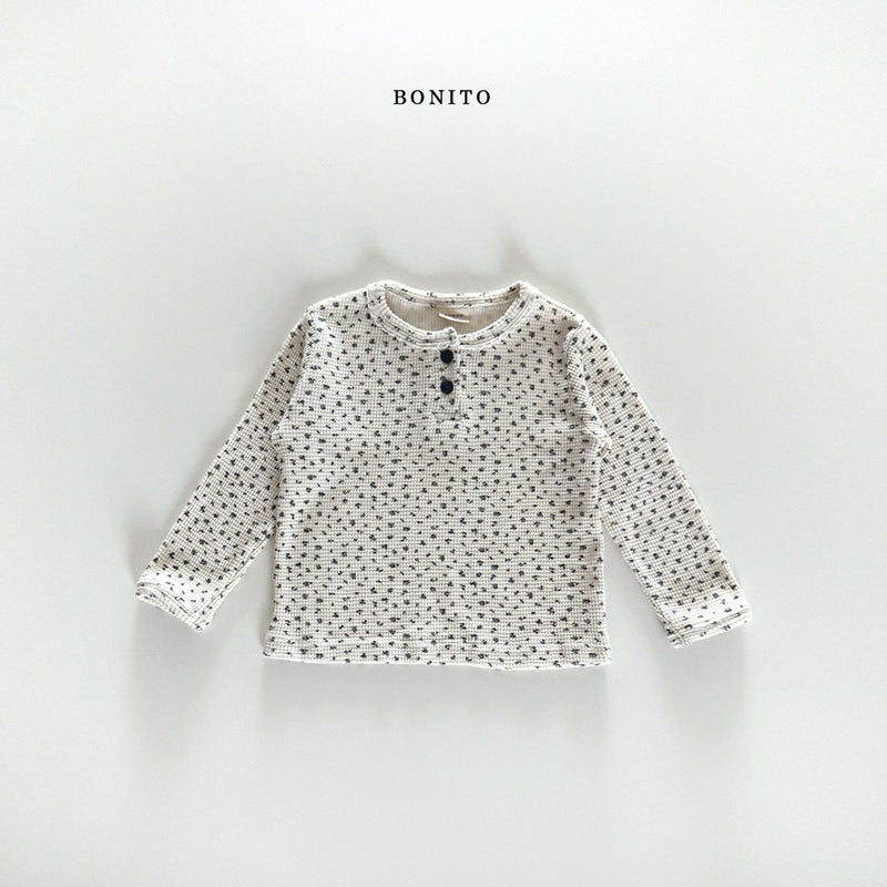 bonito / flower warp lace t【for kids&Jr.】