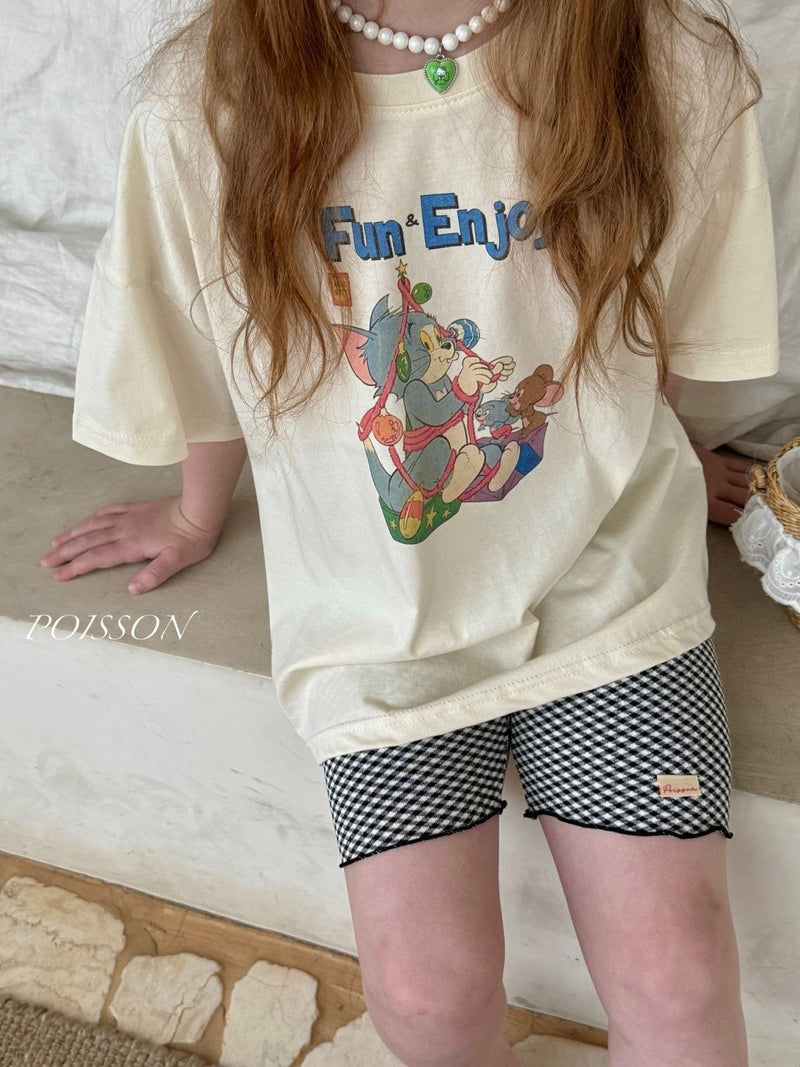 poisson / comix tee【for  kids &Jr.】
