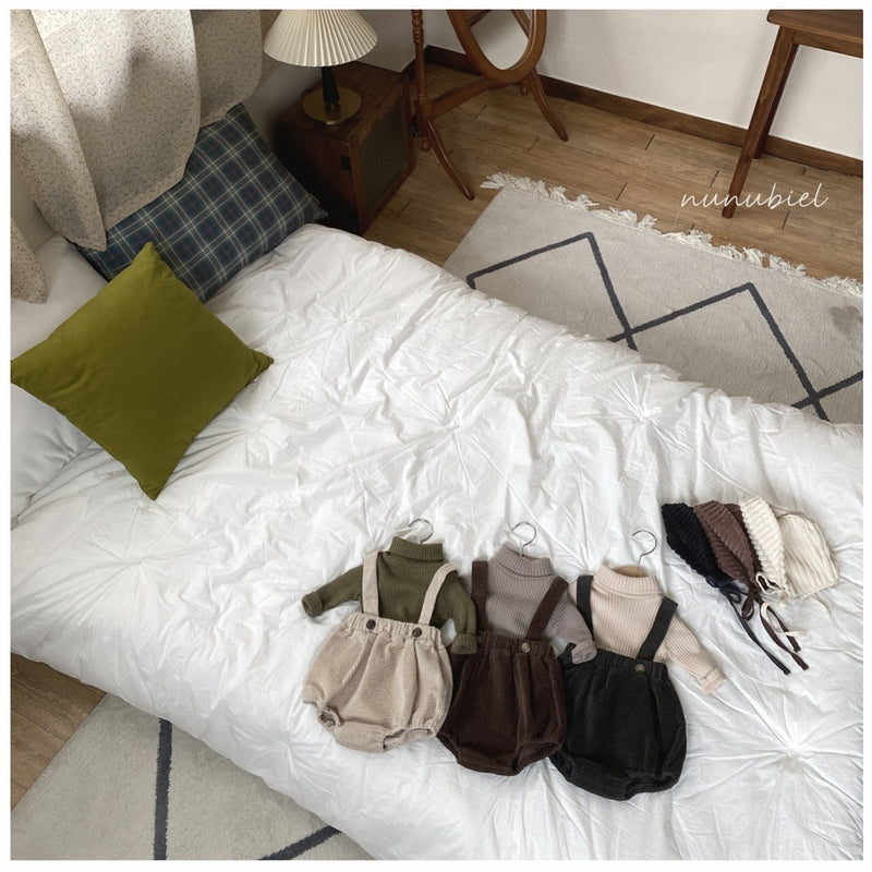 nunubiel / embo corduroy romper