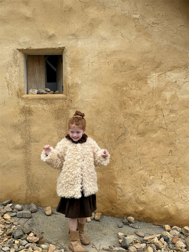cheng le  / mink coat 【for kids , jr 】