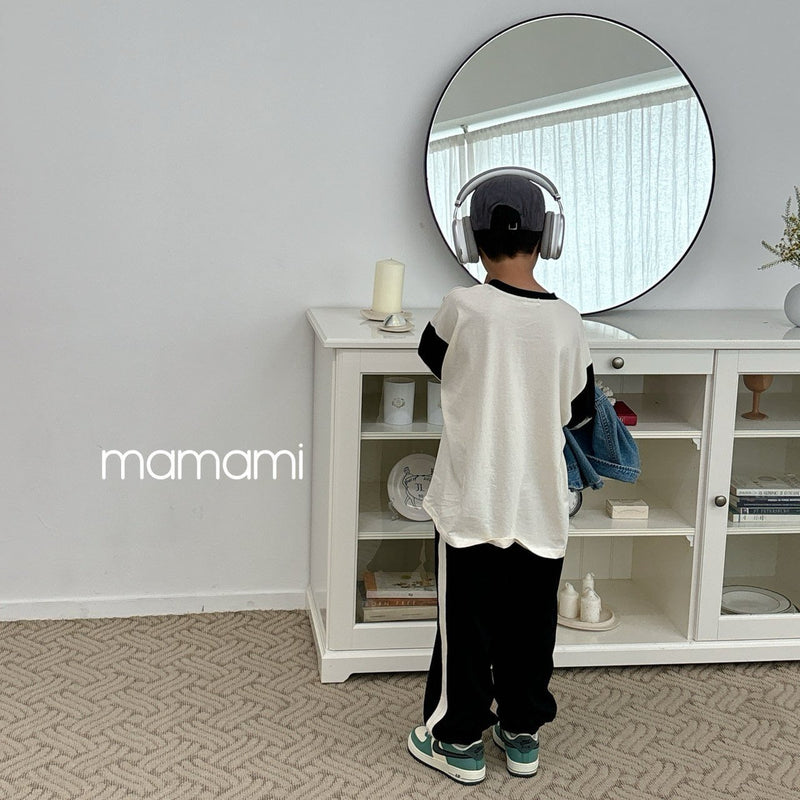 mamami / line jogger pants【for kids & jr.】