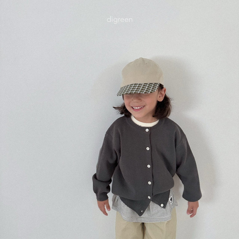 digreen / under check cap【for kids】
