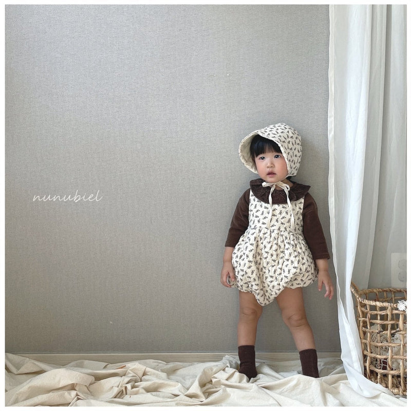 nunubiel / quilting romper & bonnet
