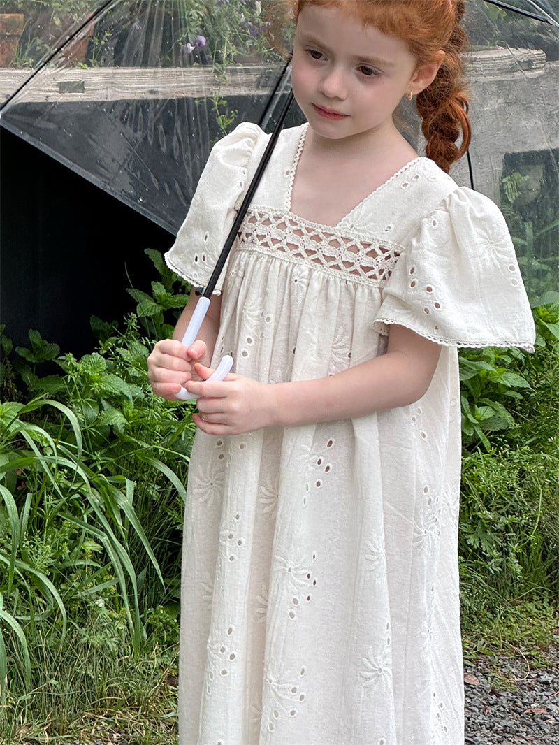 cheng le  / linen one-piece【for kids , jr】