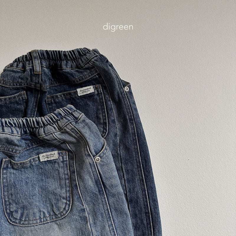 digreen / division denim pants