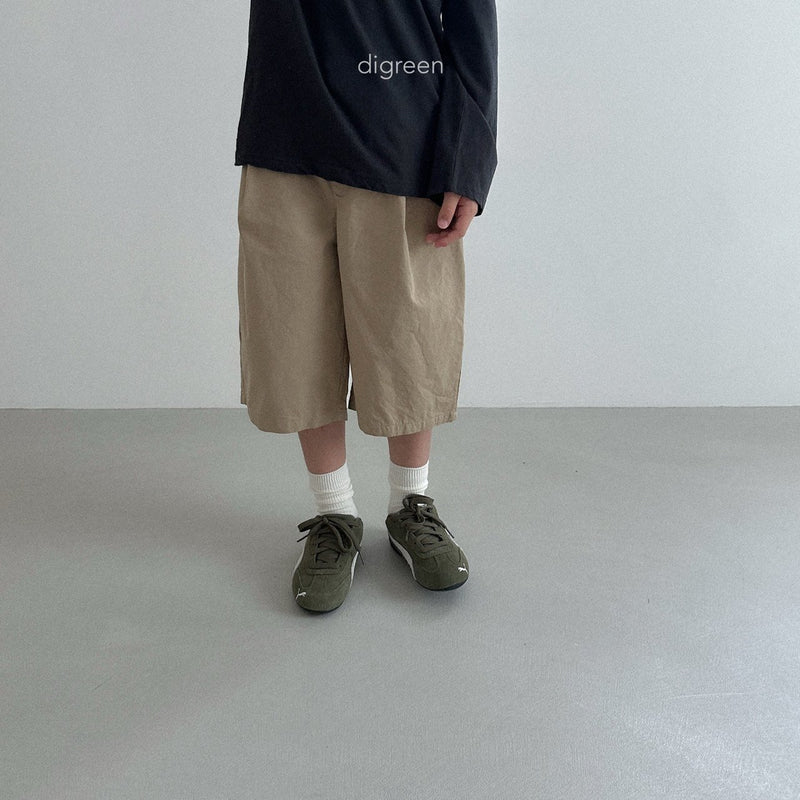 digreen / cotton pintuck bermuda pants【for kids】