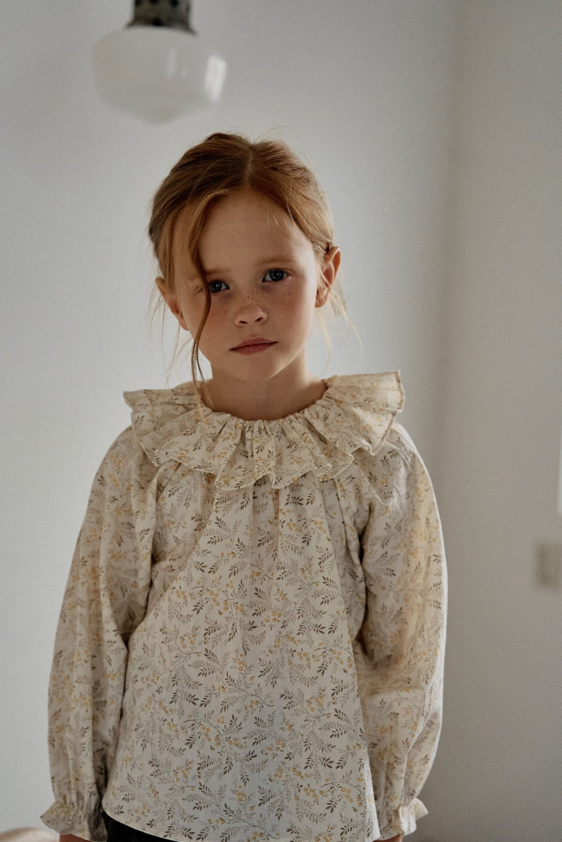 perrobebe / jasmine frill blouse