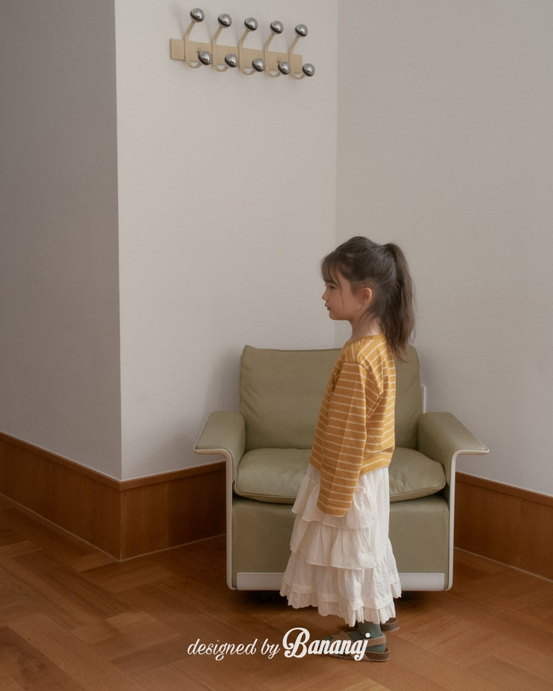 bananaj / candy cancan skirt【for kids & jr.]