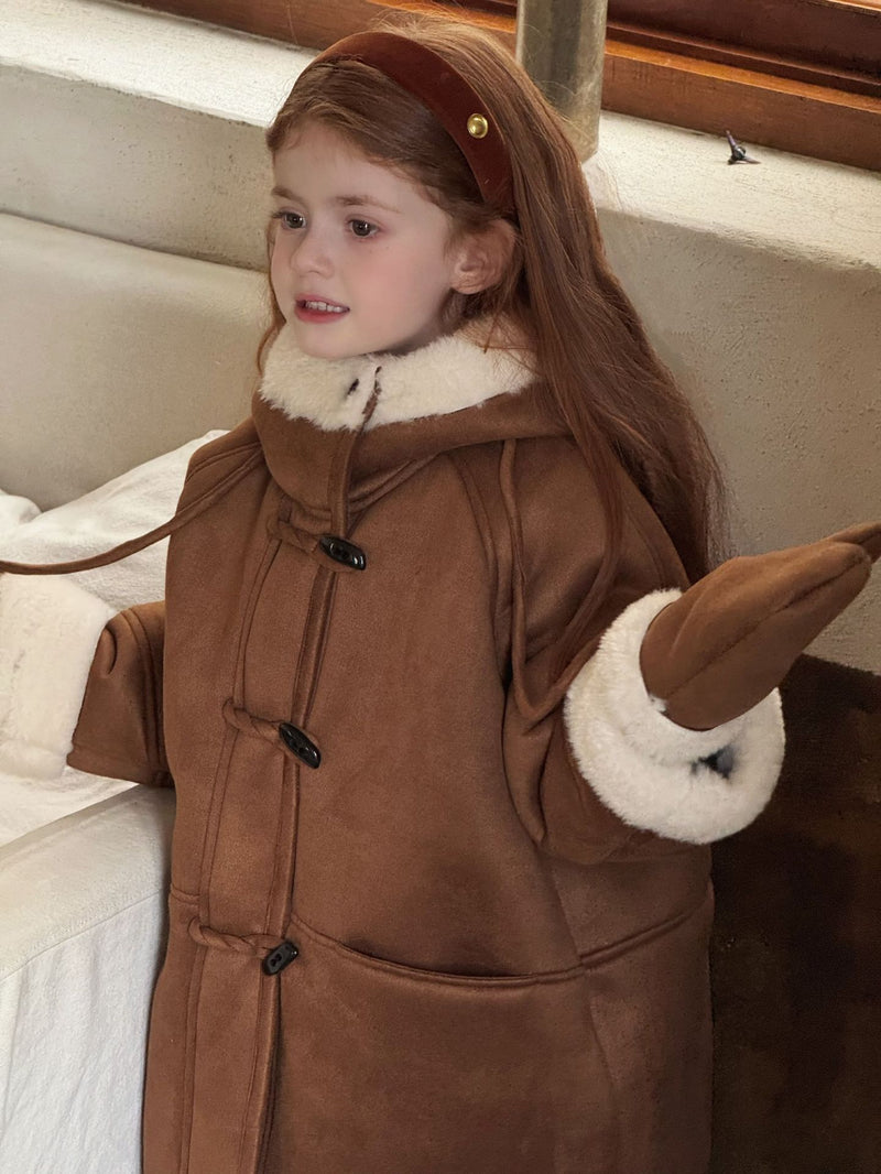 otaly / mouton coat gloves set【for kids , jr】