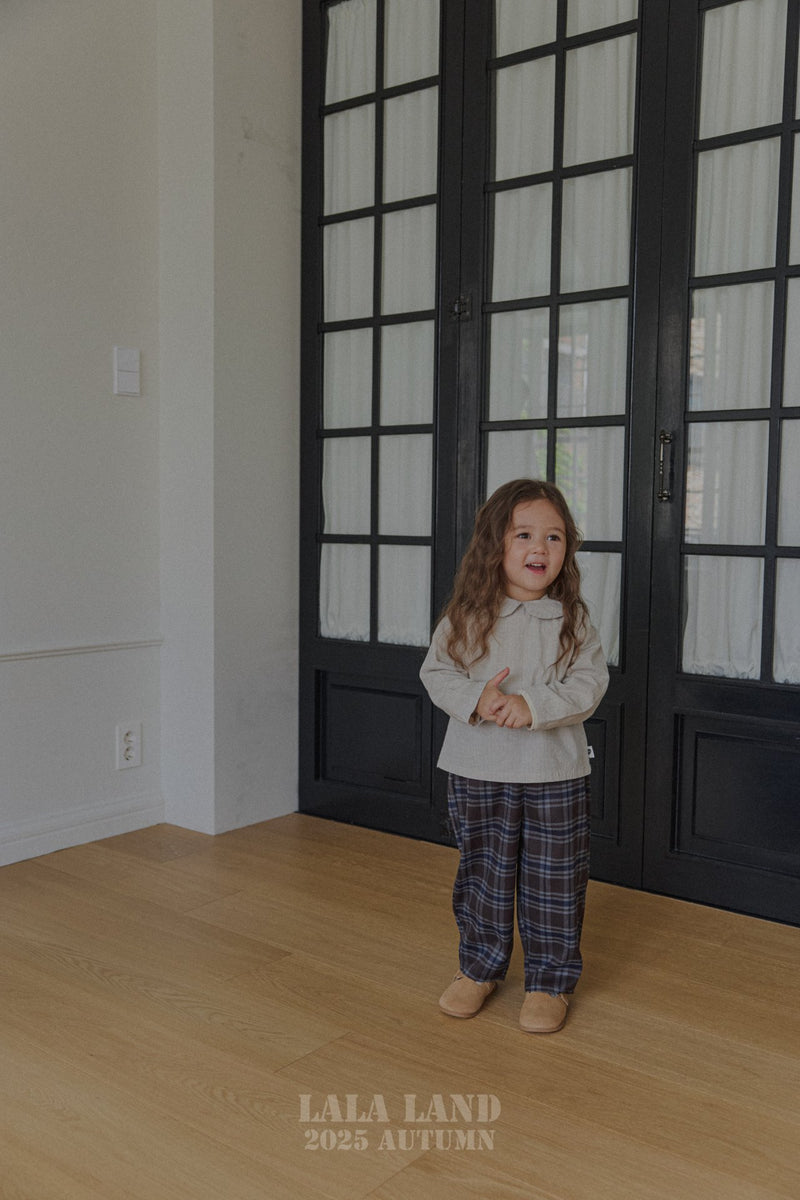 lalaland / lala check pants【for kids】