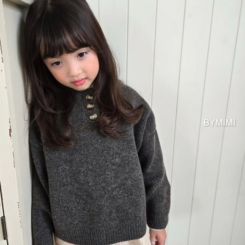 by mimi  / baguette knit tee【for kids , jr】