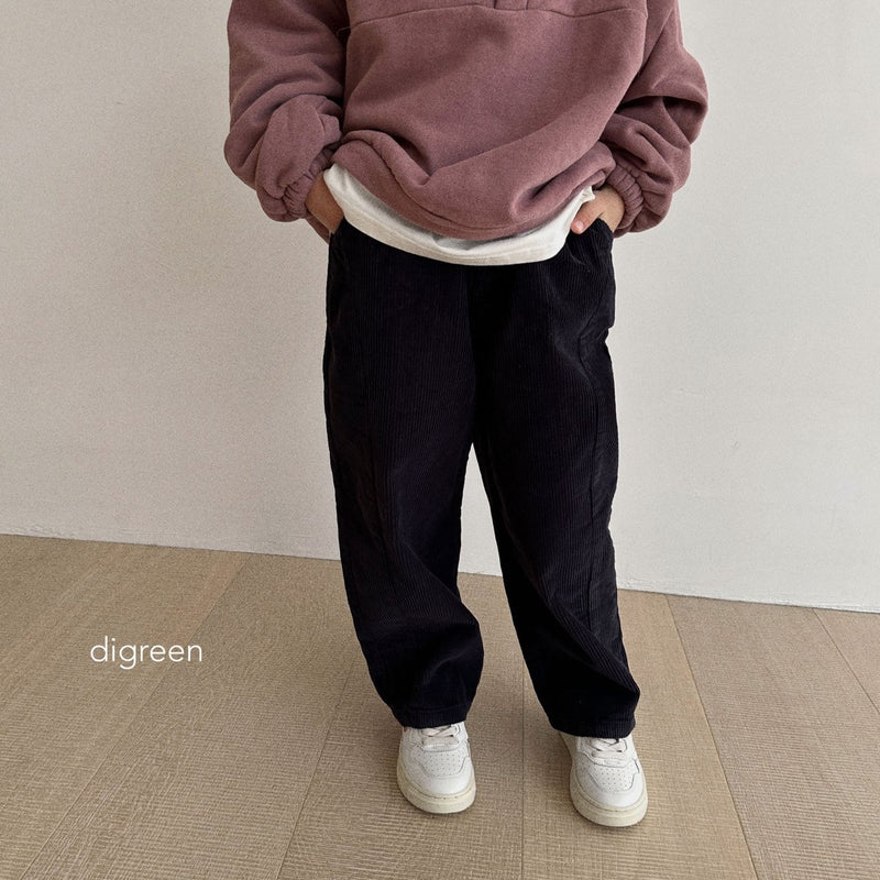 digreen / corduroy pants