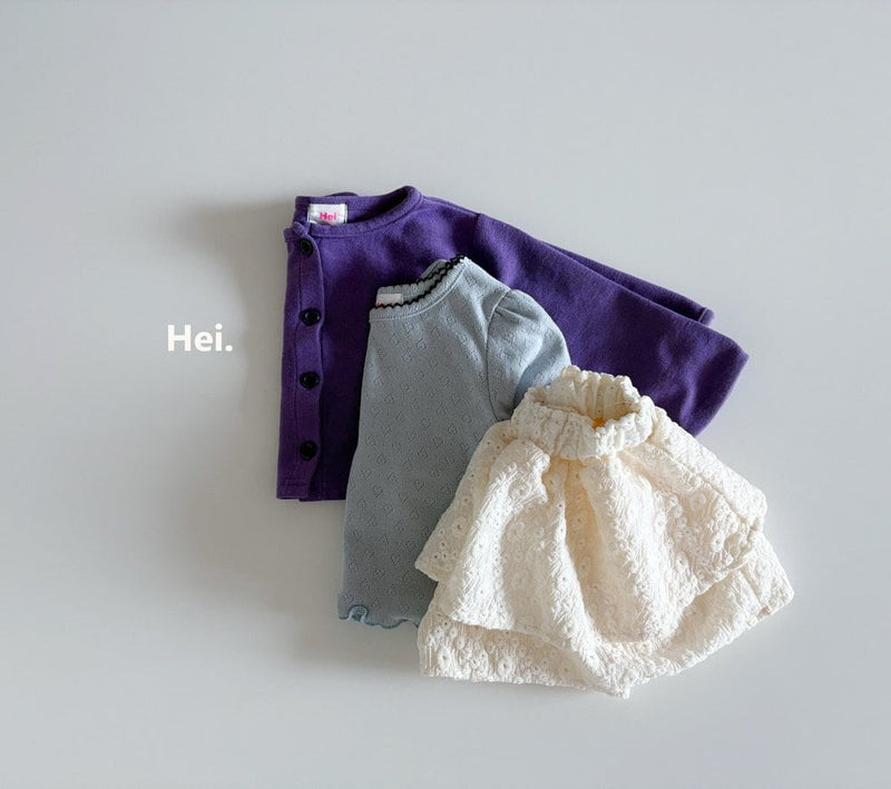 hei. / lace currot skirt【for  kids】