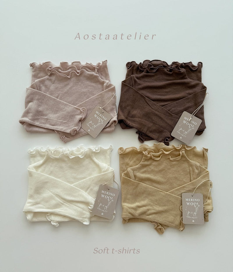 aosta /  soft tee【for baby&kids】