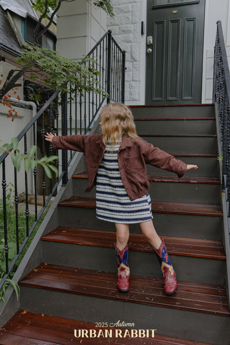 urban rabbit / suède atom jacket【for kids & Jr.】