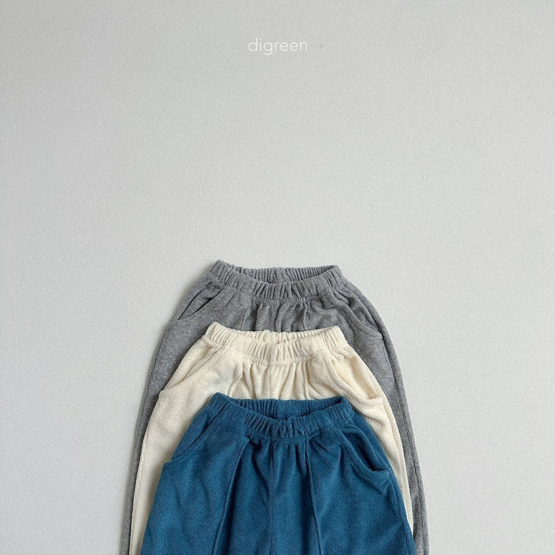 digreen / terry jogger pants【for kids】