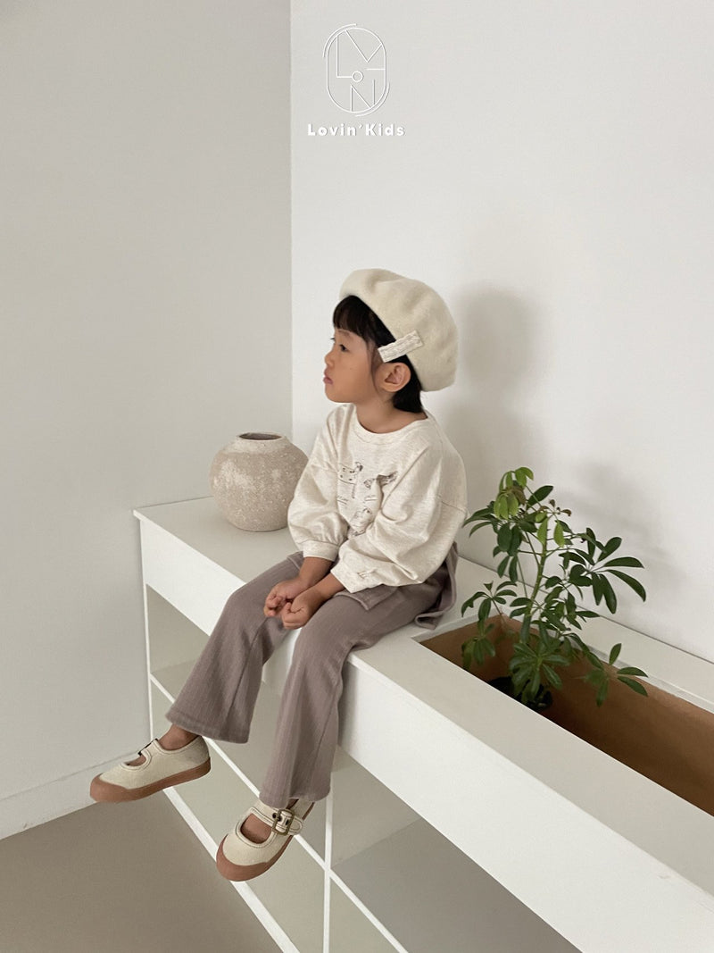 lovin / papirop t-shirt【for kids】