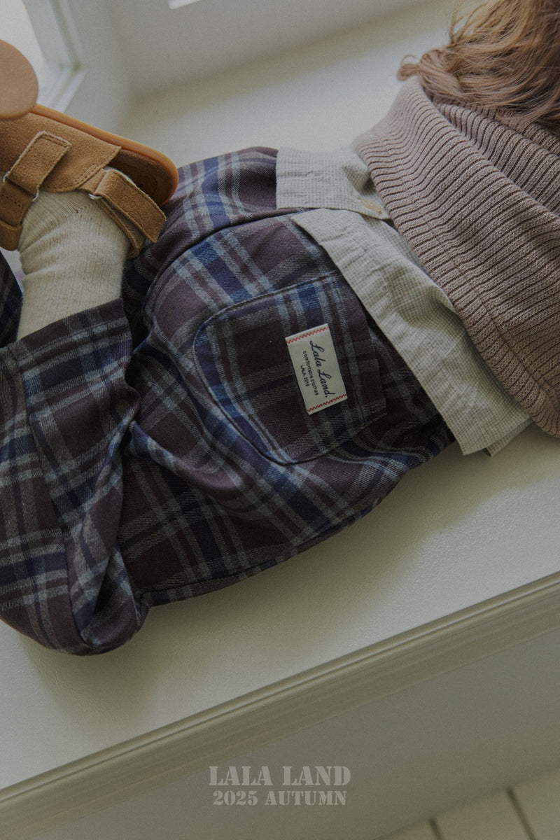 lalaland / lala check pants【for kids】