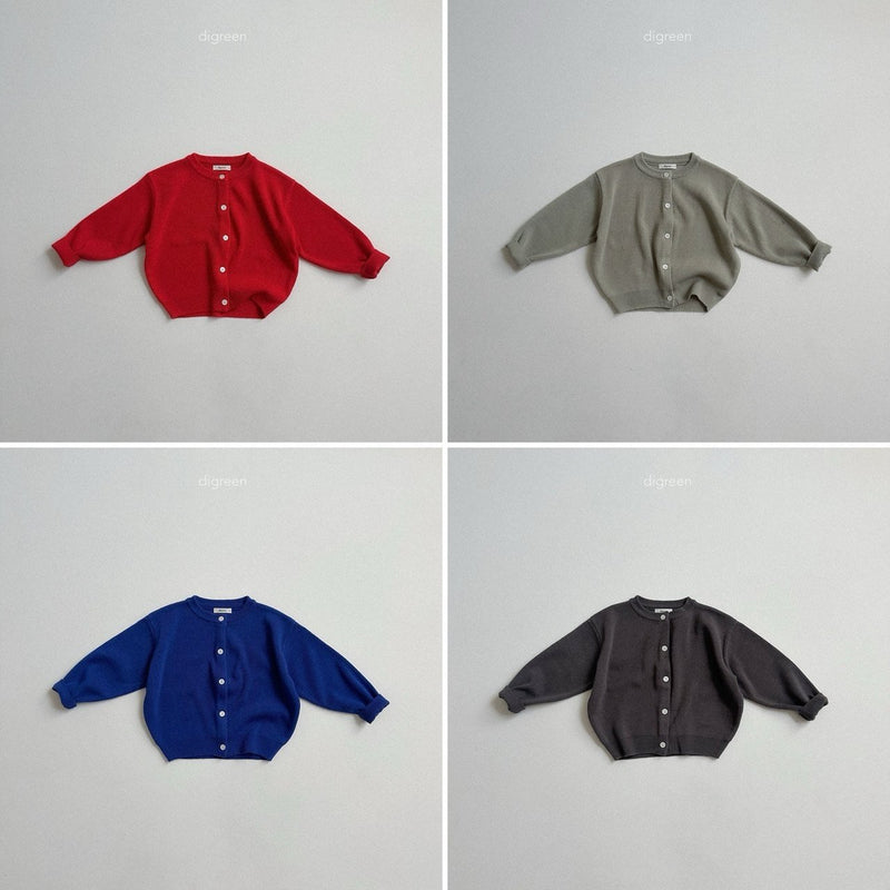 digreen / bay cardigan【for kids】