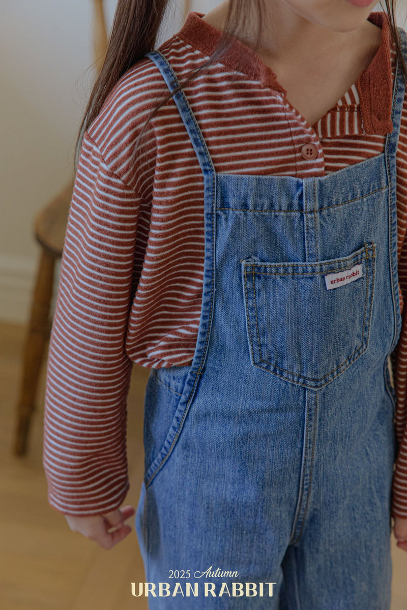 urban rabbit / loose stripe cardigan【for kids & Jr.】
