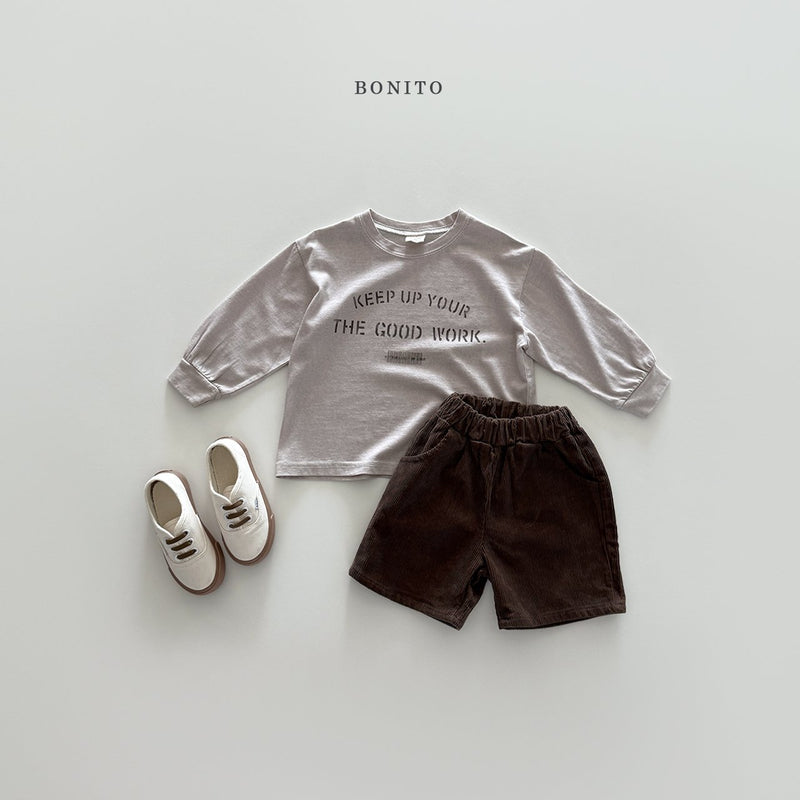bonito / keep up pigment t 【for kids,Jr.&adult】