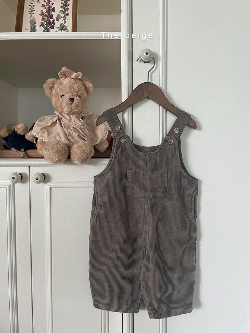 the beige / stitch overall
