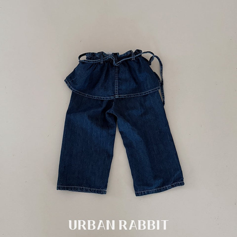 urban rabbit / pocket wrap denim pants【for kids & Jr.】