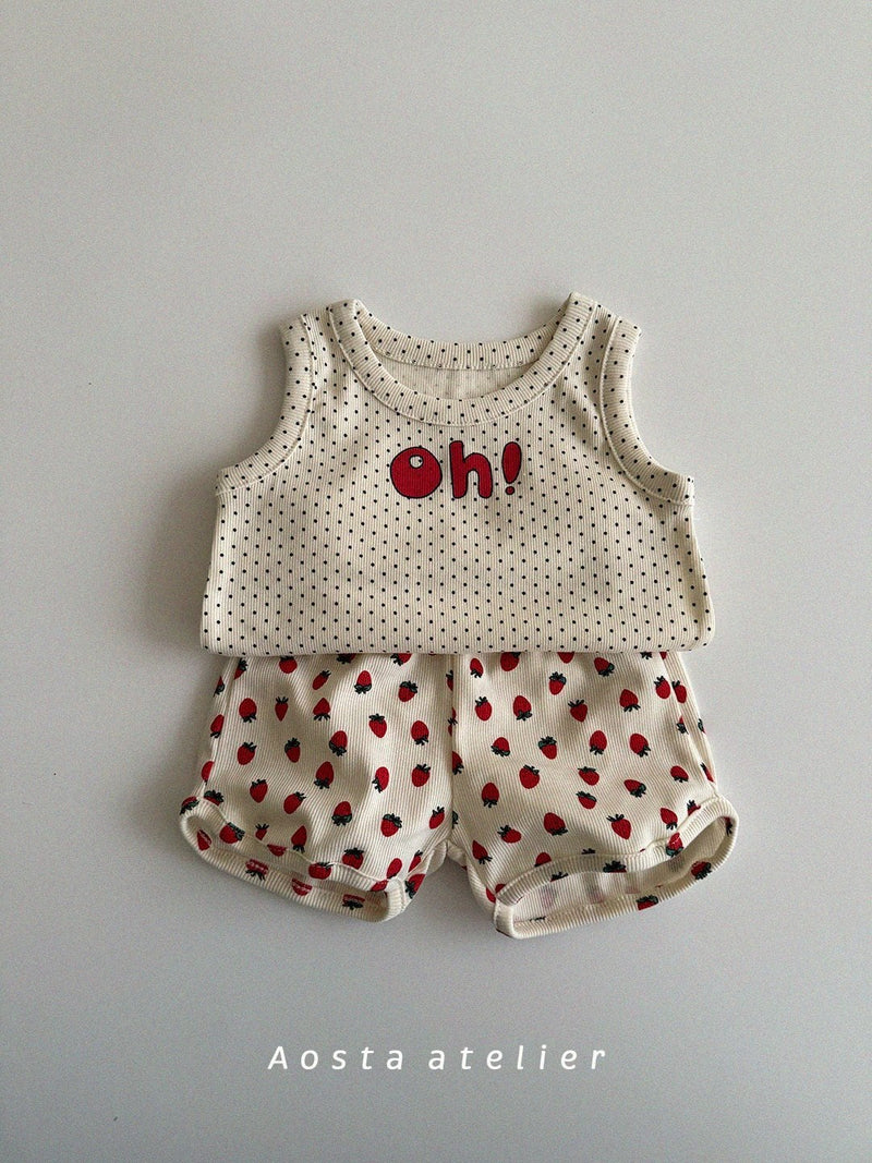 aosta / rib short pants【for baby &kids】