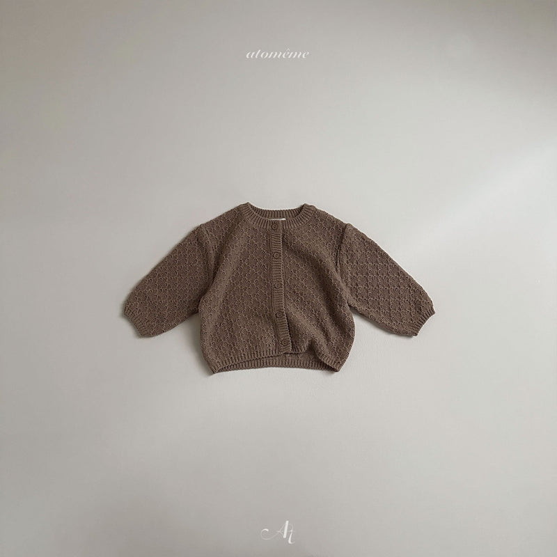 atomeme / vanilla knit cardigan