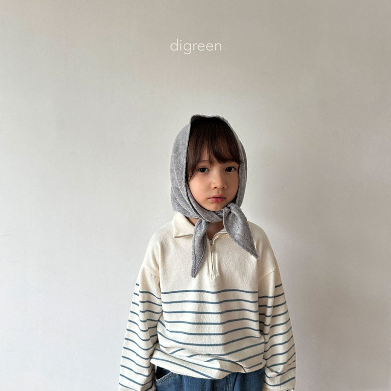 digreen / half zip-up nt