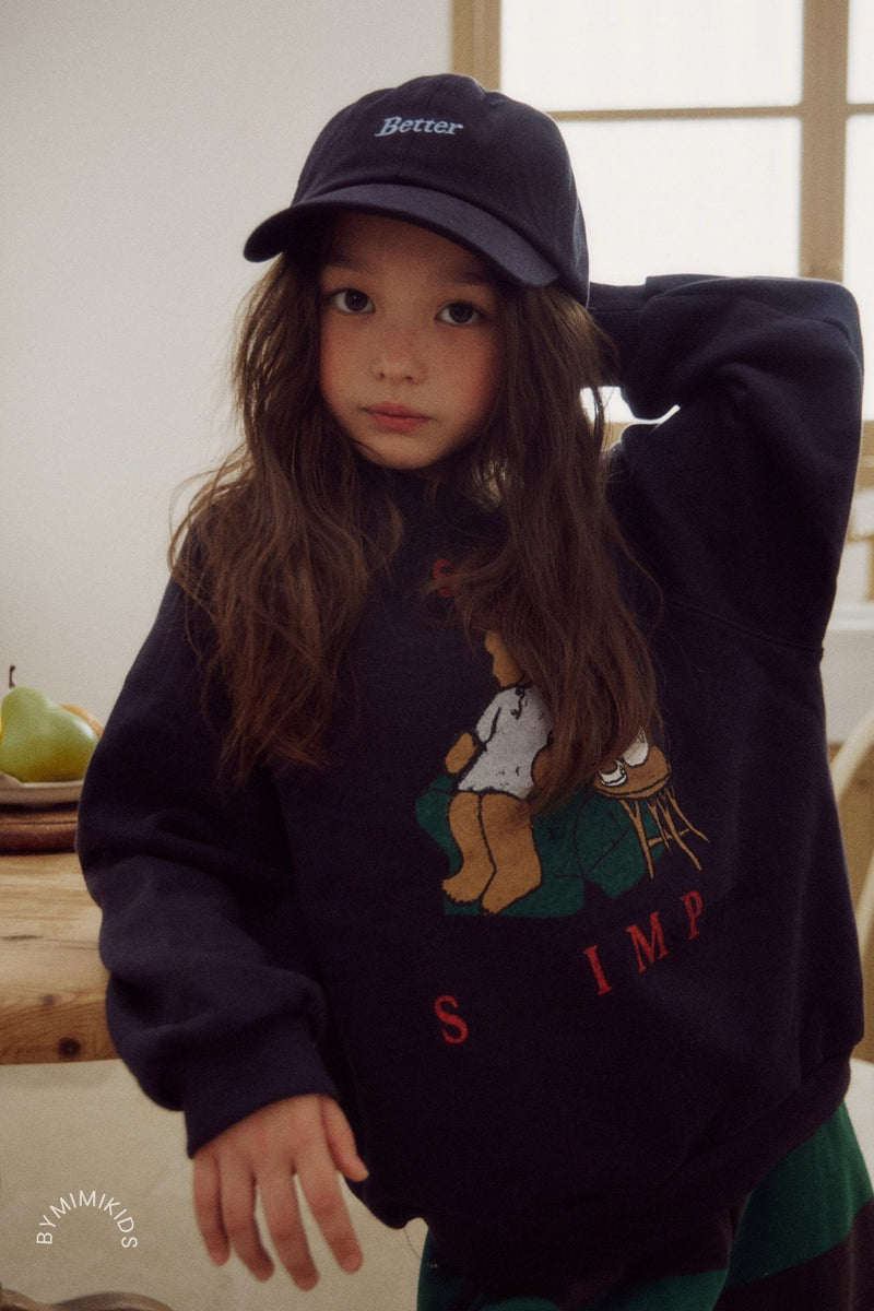 by mimi  / butter embroidery cap【for kids , jr】