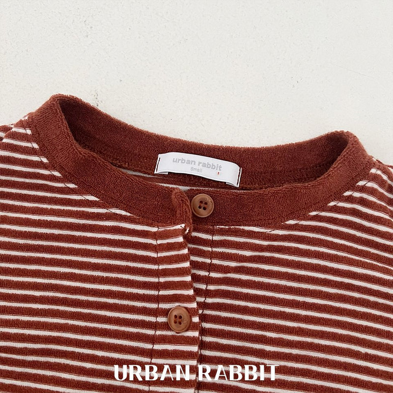 urban rabbit / loose stripe cardigan【for kids & Jr.】