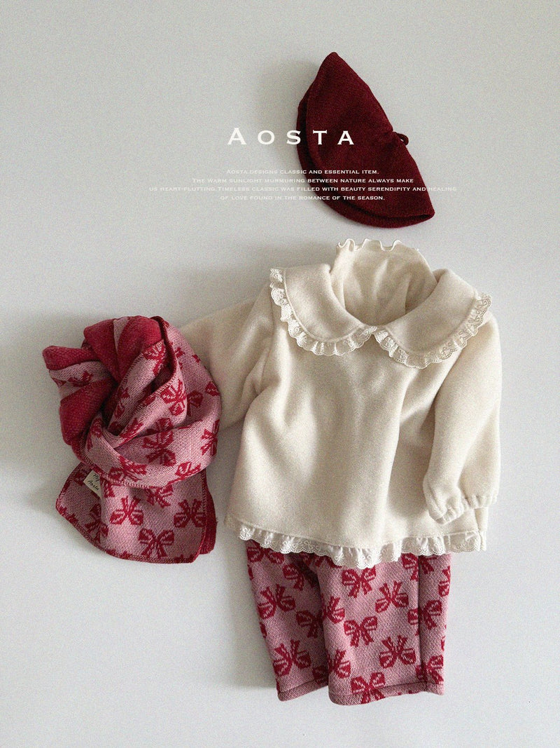 aosta / winter frills blouse