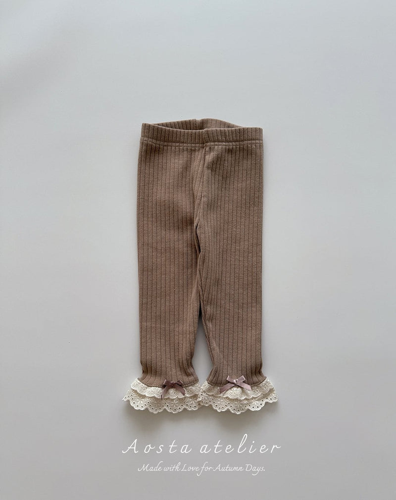 aosta / camellia leggings【for baby&kids】