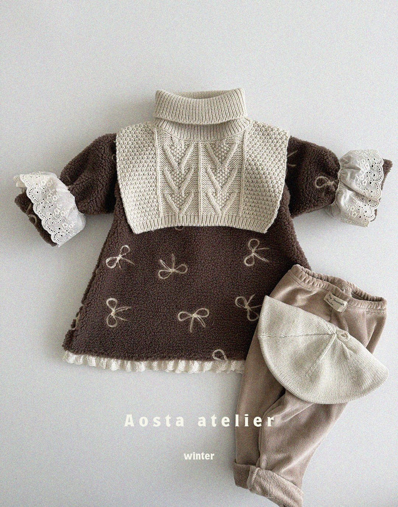 aosta / knit neck warmer