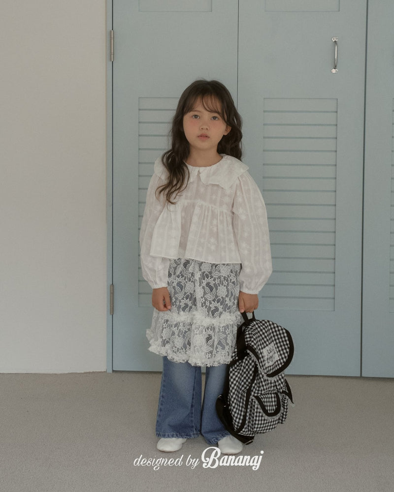 bananaj / roman blouse【for kids & jr.】