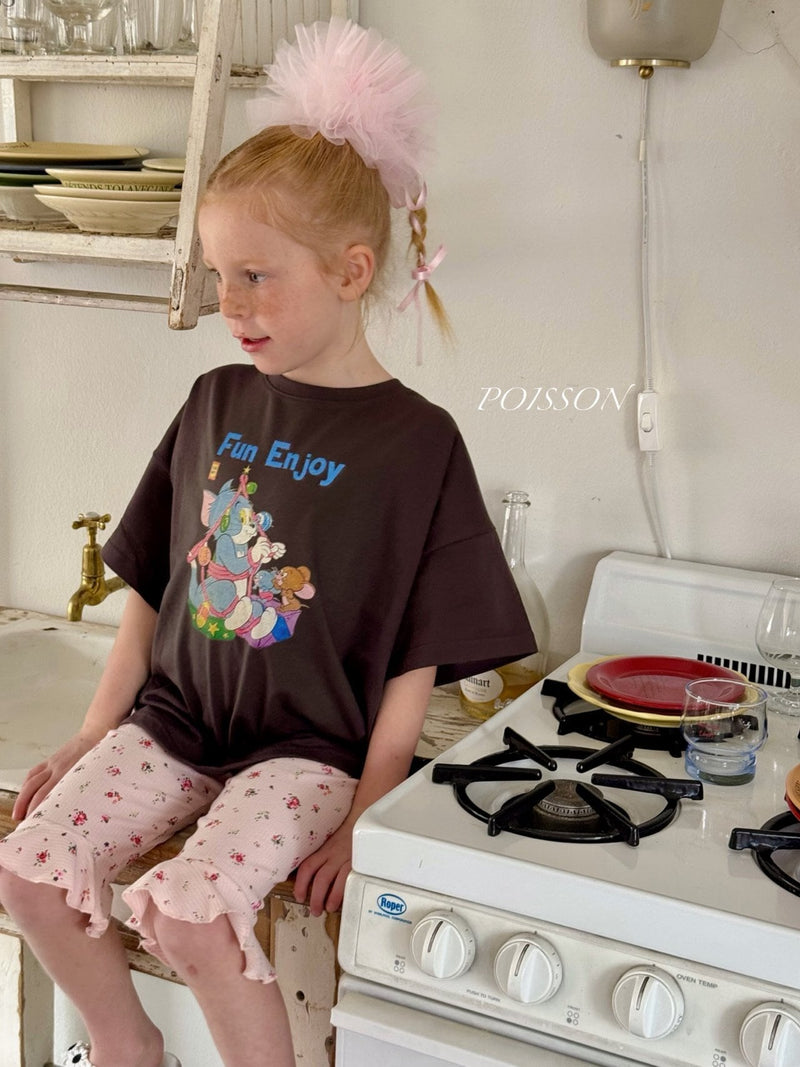 poisson / comix tee【for  kids &Jr.】