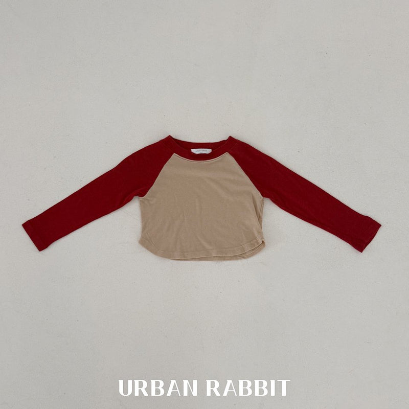 urban rabbit / round raglan t-shirt【for kids & Jr.】