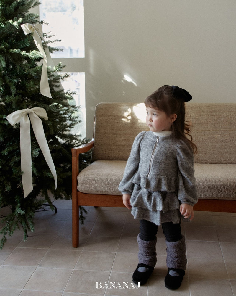 bananaj / leg warmer socks【for kids & jr.】