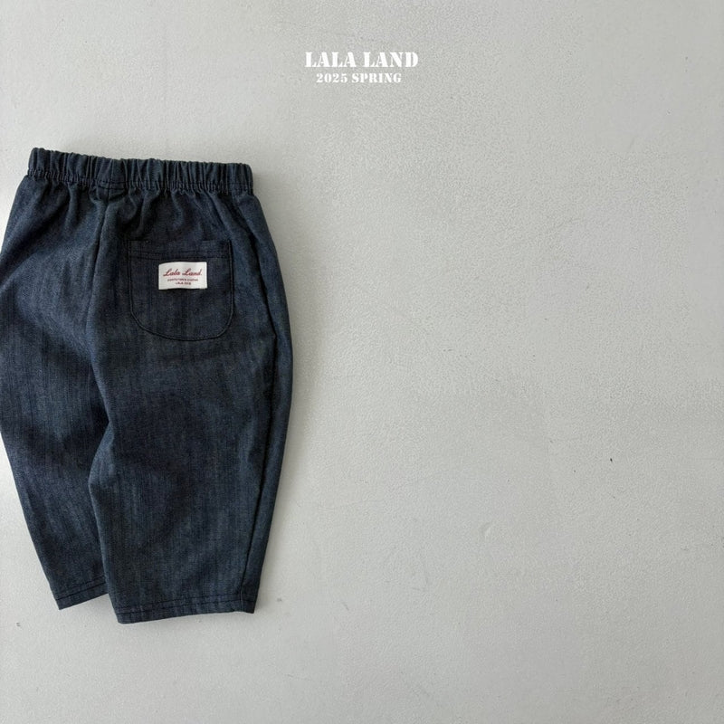 lalaland / slub denim pants【for kids】