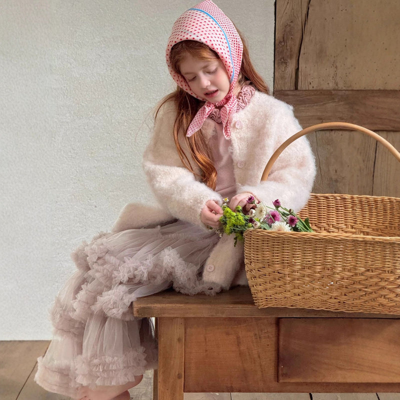 otaly / tulle maxi skirt【for kids , jr】