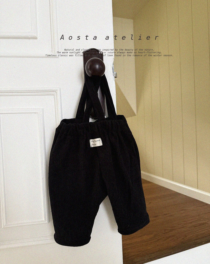 aosta / corduroy suspenders