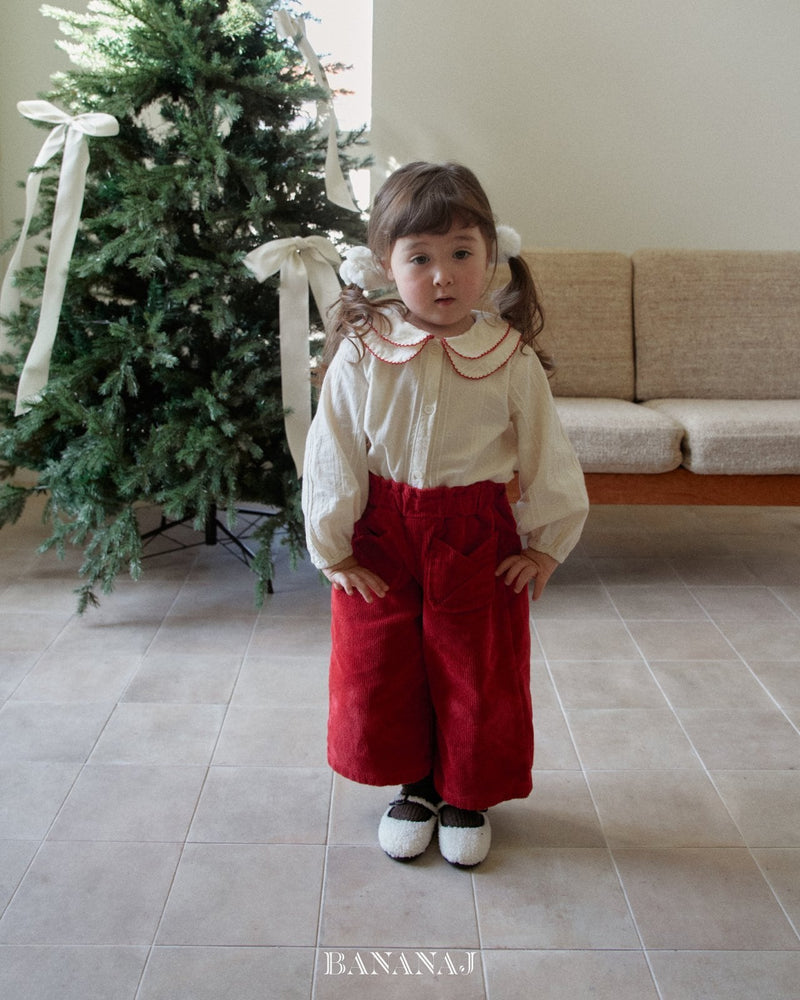 bananaj /latte blouse【for kids & jr.】