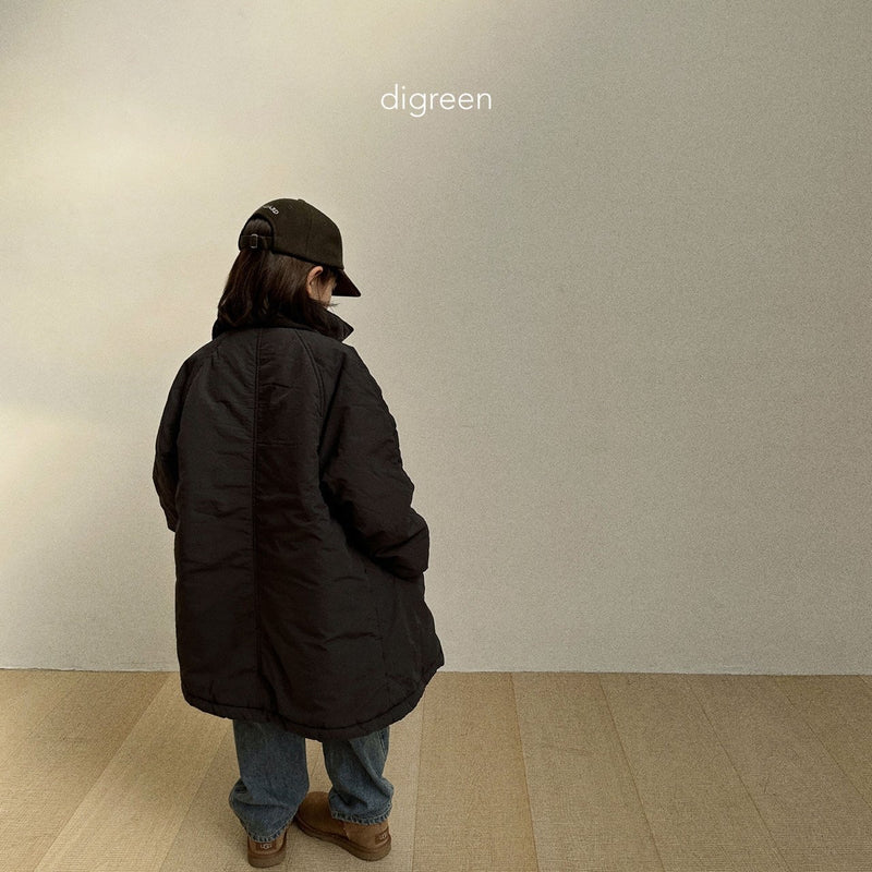 digreen / padded coat