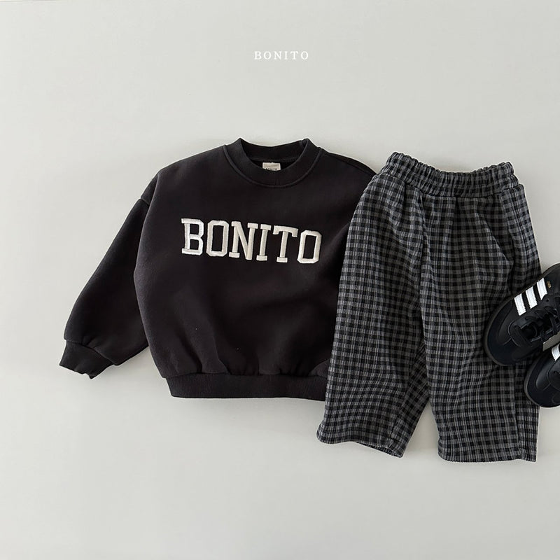 bonito / corduroy check pants